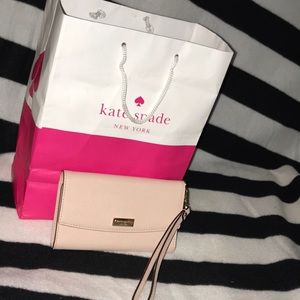 Kate spade iPhone wristlet